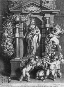 MARY, QUEEN OF HEAVEN by Cornelis Galle (I) [Public domain], via Wikimedia Commons