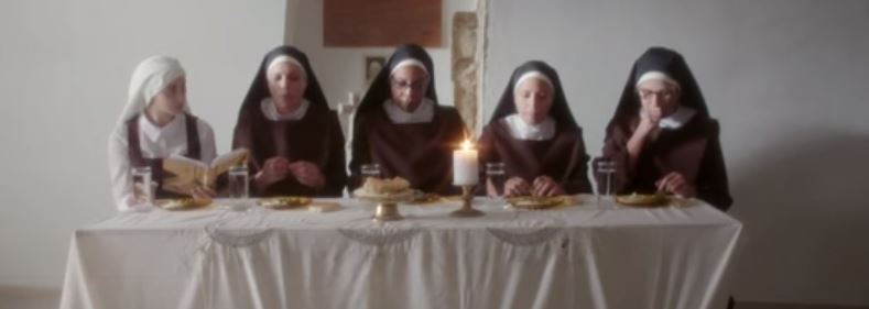 Ave Maria - sisters at table