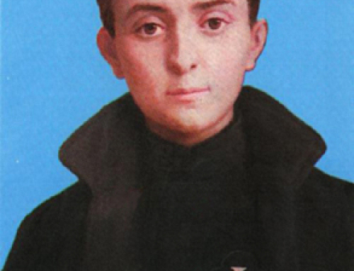 St. Gabriel Possenti, St. Francis of Assisi, and the Lizard
